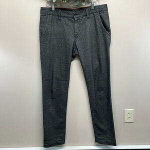 Alberto Lou Regular Slim Fit Retro Trouser Pants 33 x 32